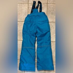 XMTN Kids Blue Ski Pants with removable straps 10/12